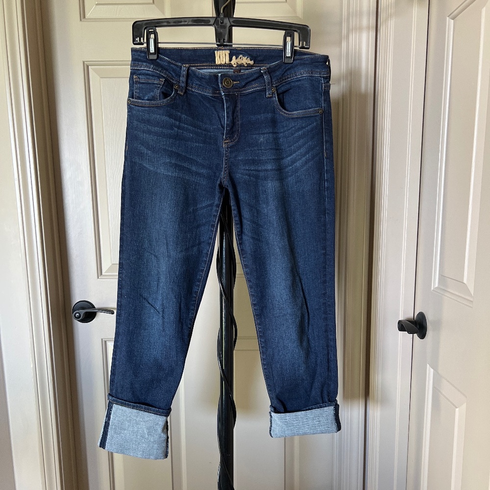 Kut jeans cuffed capris